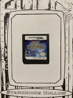 Age of Empires: Mythologies (Nintendo DS, 2008) auténtico solo cartucho limpio Foto 1 de 4