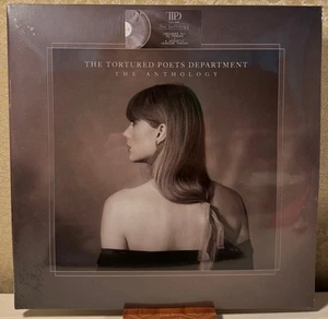 Taylor Swift, Tortured Poets Department: ANTHOLOGY (Vinyl, 4LP) -NEW Mnr Slv Dmg - Picture 1 of 10