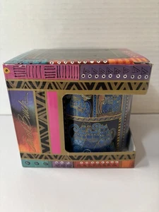 2014 Laurel Burch Cat Cup Mug w/Box Blue 14oz - Picture 1 of 10