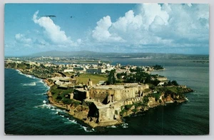 Postcard San Juan Puerto Rico Castillo San Felipe del Morro Rahola Photo Supply - Picture 1 of 2