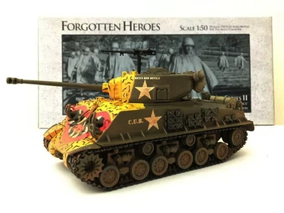Corgi US51008,被遗忘的英雄朝鲜战争系列 II,Sherman M4A3 虎脸,全新带盒 — 第 1/4 张图片