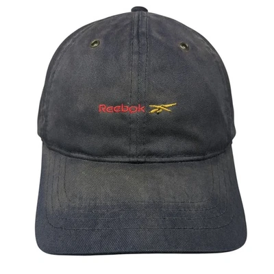 Gorra de béisbol Reebok Slideback azul talla única ajustable bordada orificios ventilados Foto 1 de 4