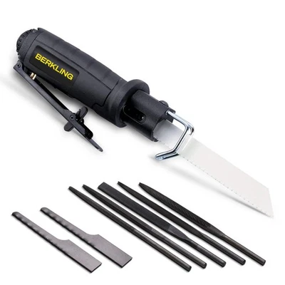 Berkling Tools 7102 小巧型低振动气锯/空气文件带 8 件刀片套件 — 第 1/4 张图片