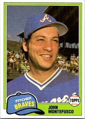John Montefusco 1981 Topps Traded #804 Atlanta Braves - Image 1 of 2