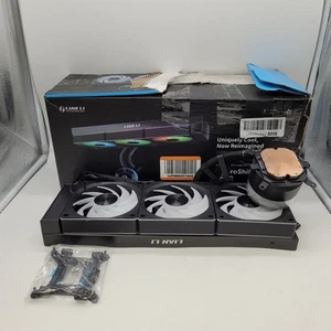 Lian Li Hydroshift II 360 CL RGB Liquid CPU Cooler - 360mm AIO - Black *READ* - Imagen 1 de 7