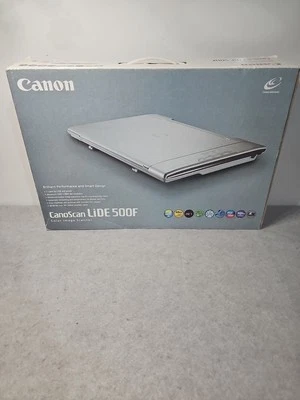Canon CanoScan LiDE 500F USB Flatbed Color Image Scanner Tested Working - Image 1 of 4