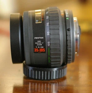 Pentax SMC F 35-105mm f/4-5.6 Wide Angle Telephoto Zoom Camera Lens - Picture 1 of 3