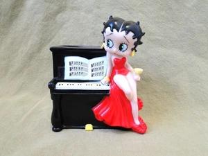 Vintage Betty Boop sitzend auf Klavier Bleistift/Stifthalter - Bild 1 von 7