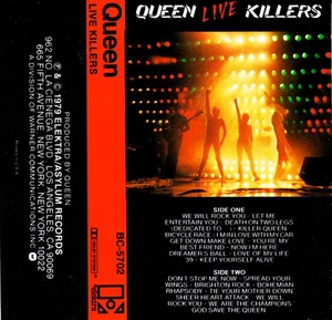 Queen - Live Killers (Cassette) - Imagen 1 de 1