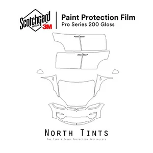 Tesla Model X 2024 3M PRO Series 200 PreCut Paint Protection Film Clear Bra PPF - Picture 1 of 1