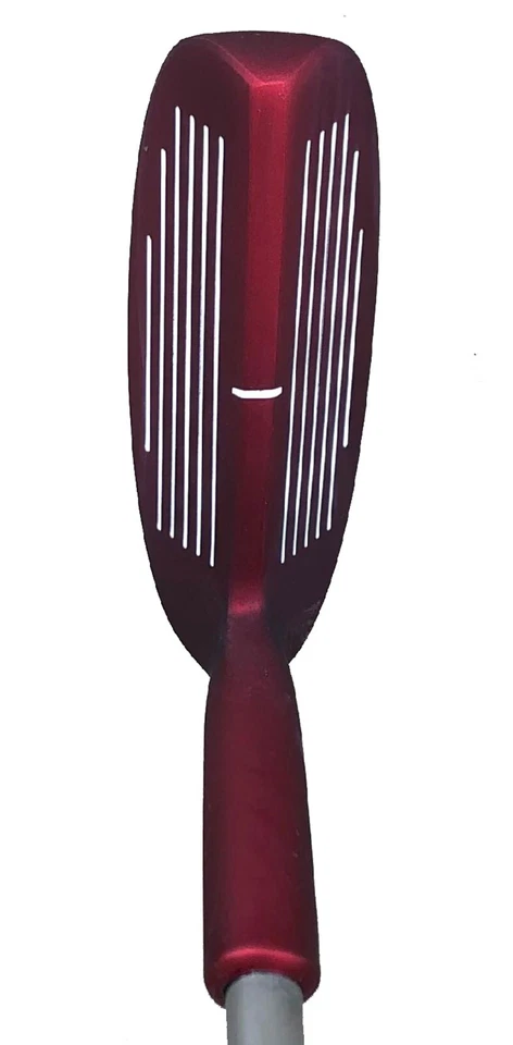 NEW WOMENS Heater Red Two-Way Escape Stainless Chipper 34" Steel Shaft 32° Loft - Image 1 of 1