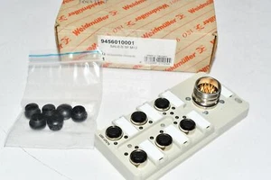 NEW Weidmuller 9456010001 SAI-6 S 5P M12 Sensor Distributor Block  - Picture 1 of 7