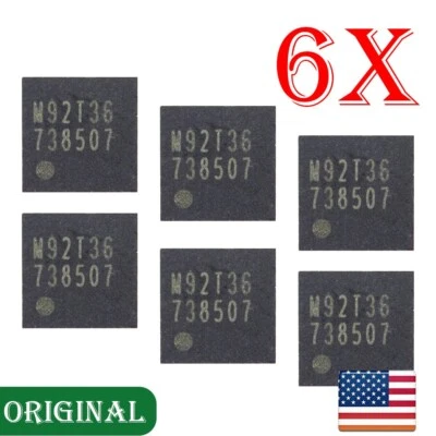 6 X OEM M92T36 для Nintendo переключатель NS материнская плата питания зарядки управления IC чип - Изображение 1 из 2