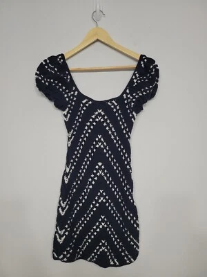 Vestido para mujer Suboo talla pequeña crochet babydoll Foto 1 de 4