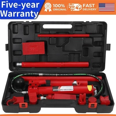 20 Ton Hydraulic Porta Power Jack Air Pump Lift Ram Body Frame Repair Kits  - Image 1 of 4