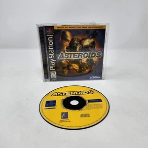 Asteroids PlayStation 1 PS1 CIB Complete Tested Working NTSC-U/C W Reg Card - Picture 1 of 10