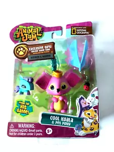 National Geographic Animal Jam 2 Figure Packs: COOL KOALA & PET PONY New, Sealed - Picture 1 of 1
