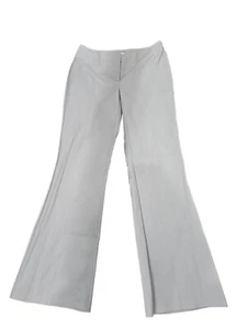 Chico's Pants Gray Flared Mid-rise Cotton Stretch 30" Waist Women's 4 - Picture 1 of 6