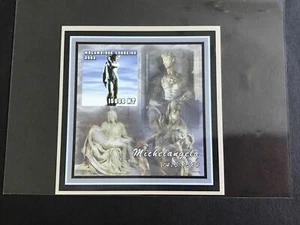Mozambique 2001 Michelangelo Mint Never Hinged Imperf Stamp Sheet R38593 - Picture 1 of 1