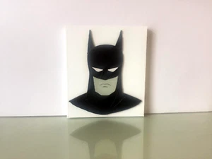 Batman Face Logo Symbol Arkham Gotham City Robin Joker Riddler Why So Serious WE - Picture 1 of 1