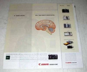 2003 Canon Camera Ad - G5, S400, A80, A300, S50 - Picture 1 of 1