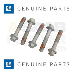 GM OEM 5x Cylinder Head Bolts 12558840 M8x1.25x45 Fits GM V8/V6 2004–2020 NEW OE - Picture 1 of 3