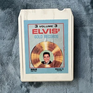 Elvis Presley, 8 Track Tape, Elvis' Gold Records Vol 3, 1963 RCA P8S-1057 Test - Foto 1 di 8