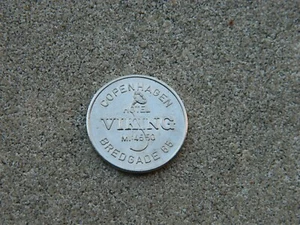DENMARK HOTEL VIKING COPENHAGEN TOKEN WITH SAINT CHRISTOPHER - Picture 1 of 2