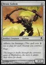 Magic the Gathering MTG Dross Golem (119) Darksteel   LP