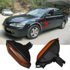 For Honda Accord 6th Sedan 1998-2002 Side Marker Lights Turn signal light Pair - Imagen 1 de 6