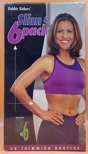 Debbie Siebers' Slim & 6 Pack VHS 2003 **SEALED NEW** **Buy 2 Get 1 Free** - Picture 1 of 3
