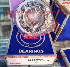 NEW NSK NJ205EW cylindrical roller bearing 1PCS #DW - Picture 1 of 1