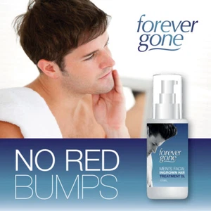 FOREVER GONE HERREN GESICHTSÖL FÜR EINGEWACHSENE HAARKUR - KEIN RASURAUSSCHLAG WUND - Bild 1 von 2