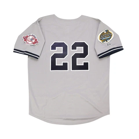 Roger Clemens 2003 New York Yankees World Series Road Jersey Men's (S-3XL) Cover