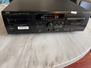 JVC TD-W354 Double Cassette Tape Deck Recorder - Bild 1 von 5