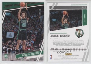 2019-20 Panini Chronicles Prestige Red /149 Romeo Langford #70 Rookie RC
