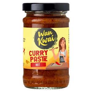 Wan Kwai Thai Curry Paste rot mit Chilis und Zitronengras 110g - Bild 1 von 1