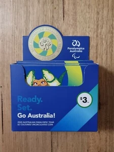 2020 Tokyo Paralympics $2 Coins (25 Folders) - Picture 1 of 4