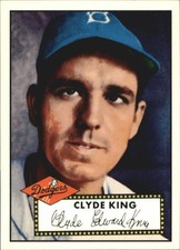1995 Topps Archives Brooklyn Dodgers Baseball Card #12 Clyde King