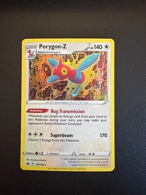 Porygon-Z 118/198 Swsh06: Sword & Shield - Chilling Reign Holo - Image 1 of 2
