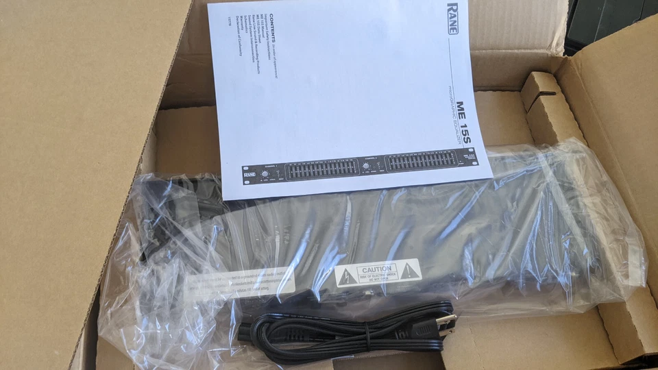 Rane ME 15S Micrographic Equalizer - New in Box - Image 1 of 4