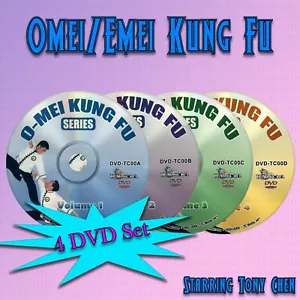 Omei/Emei Kung Fu starring Tony Chen (4 DVD Set) - Picture 1 of 5