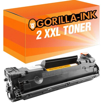 GORILLA-INK 2 XXL Toner für HP 85A CE285A P1102 P1102w M1132 MFP M1212 M1214 M1217 M1136 MFP