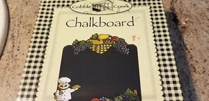 Chalkboard French chef baker with chalk holder COBBLE CREEK - Picture 1 of 6