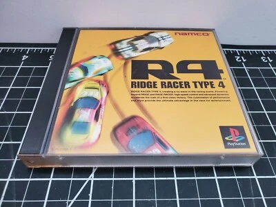 R4 Ridge Racer Type 4 PS1 Sony PlayStation Japan Import - Image 1 of 4