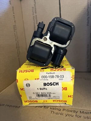 ORIGINAL Mercedes Benz Zündspule Ignition A / B / C Class W169 W245 W202 W203 - Image 1 of 4