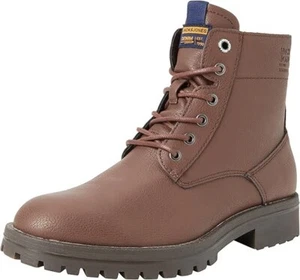 JACK & JONES Herren Jfwbernie Boot PU Schnürstiefelette - Bild 1 von 4