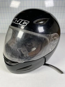 HJC Black Model CL-14 Motorcycle Helmet SNELL/DOT - SIZE UNKNOWN. - Picture 1 of 24