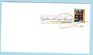 2006 Quilts of Gee's Bend First Day Cover With Digital Cancel - Picture 1 of 1