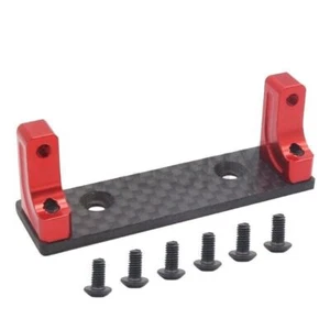 Servo Mount Carbon Plate Bracket Upgrad for 1:10 Axial SCX10 AXI03004 Capra 1.9 - Picture 1 of 11